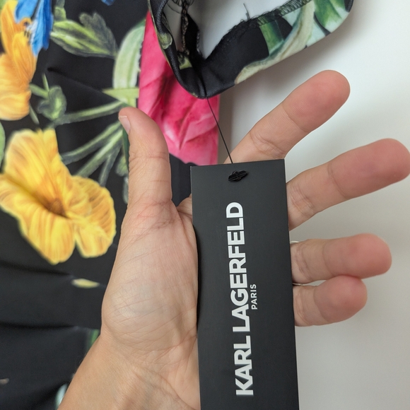 Floral Black Dress - Picture 8 of 8